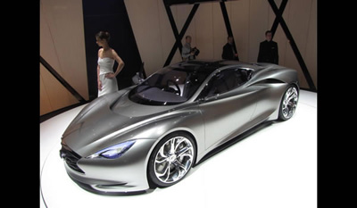 Infiniti EMERG-E Range Extended Electric Sports Car Concept 2012 5